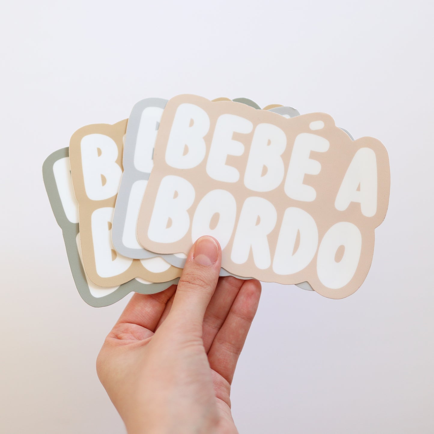 Bebé a bordo (Spanish Baby On Board Bumper Sticker)