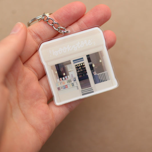 Bookstore Acrylic Keychain
