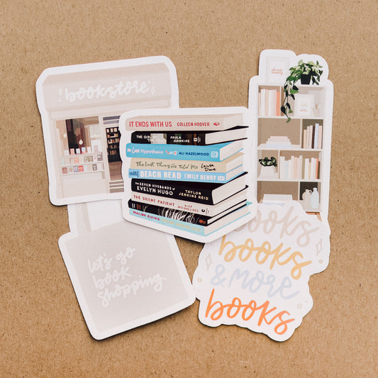 Book Lover Sticker Bundle