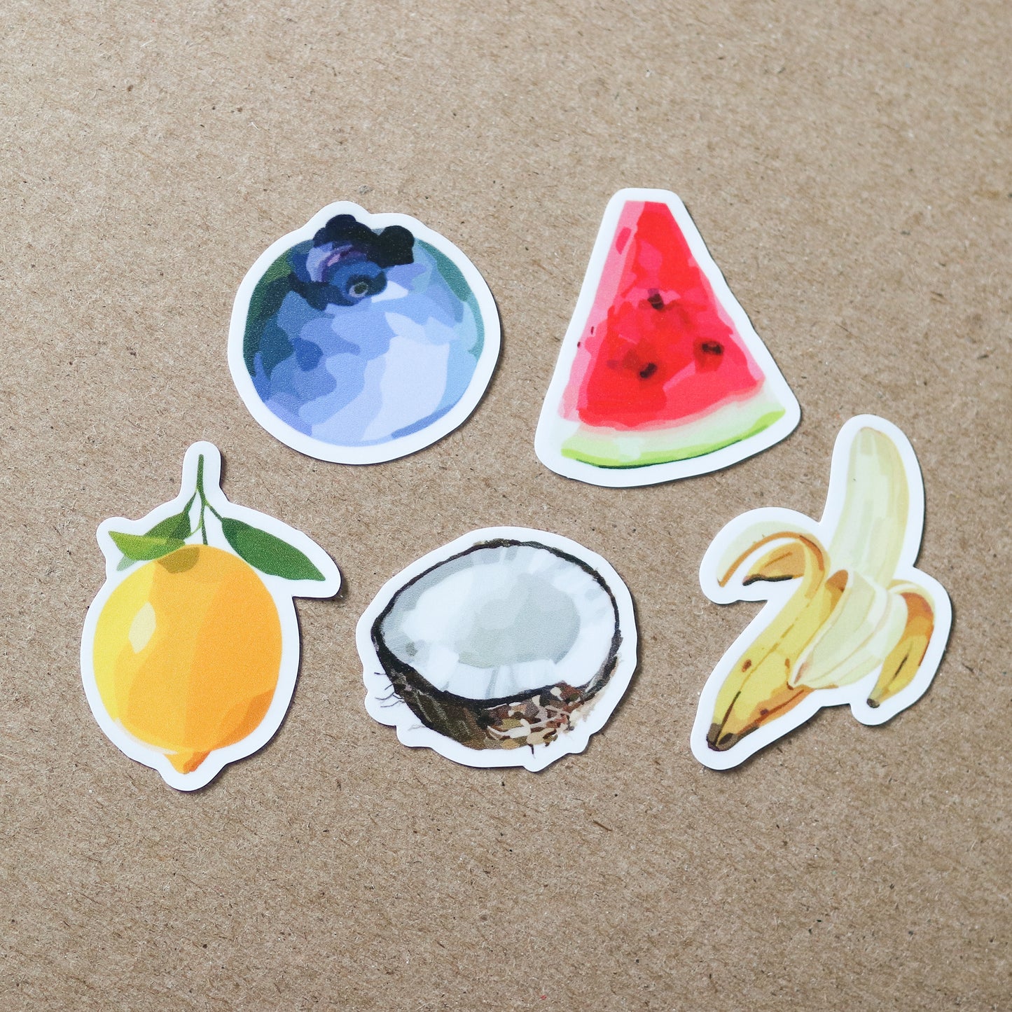 Mini Fruit Stickers