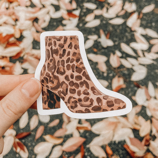 Leopard Boot