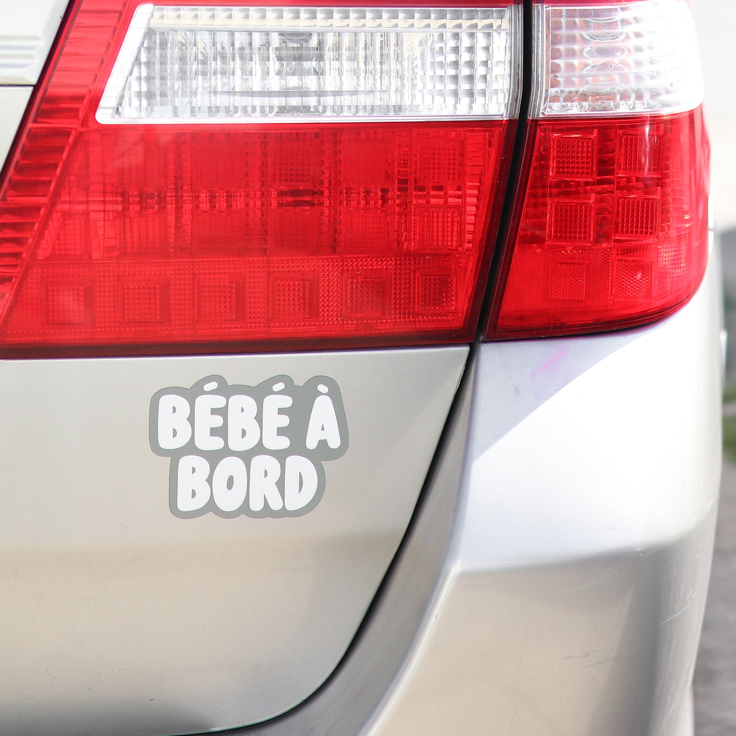 Bébé à Bord Car Magnet (French)