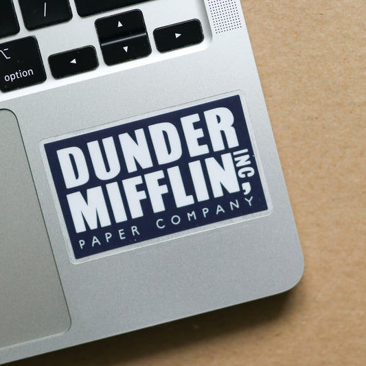 Dunder Mifflin Office Clear Sticker