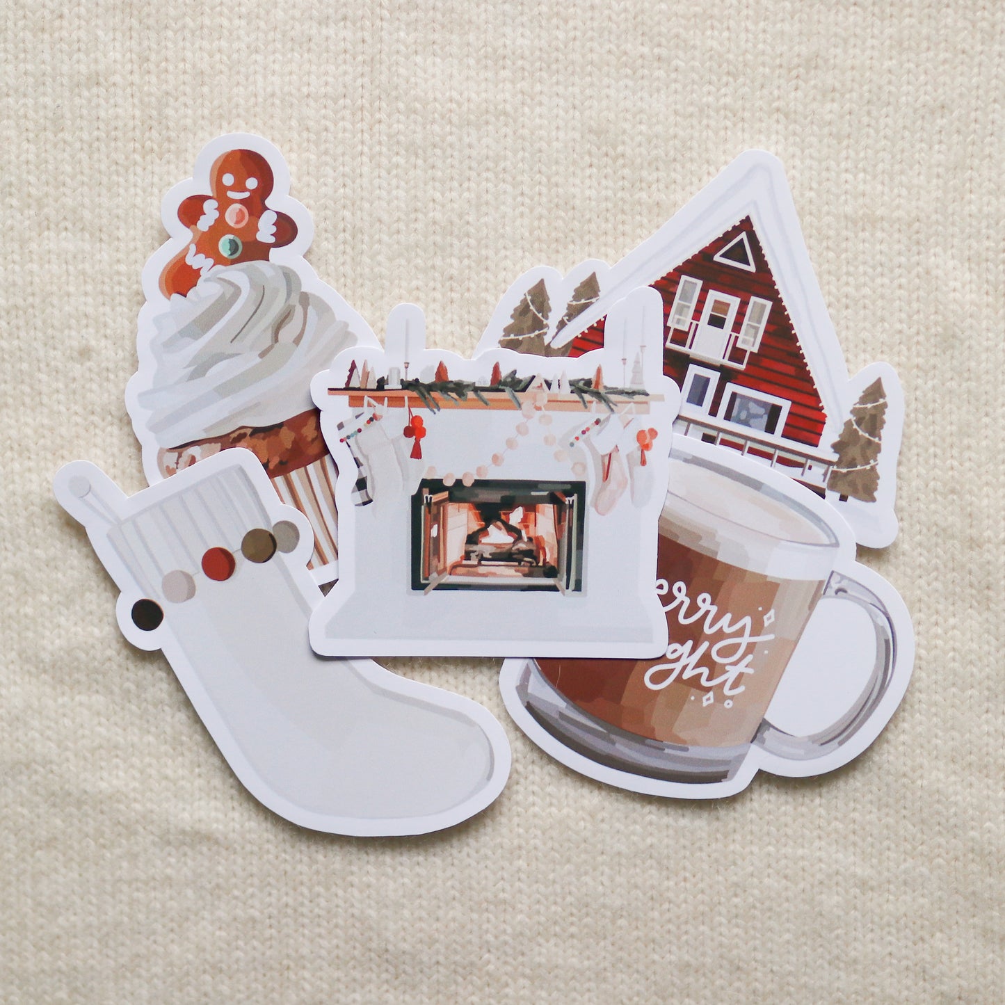 Cozy Christmas Sticker Bundle