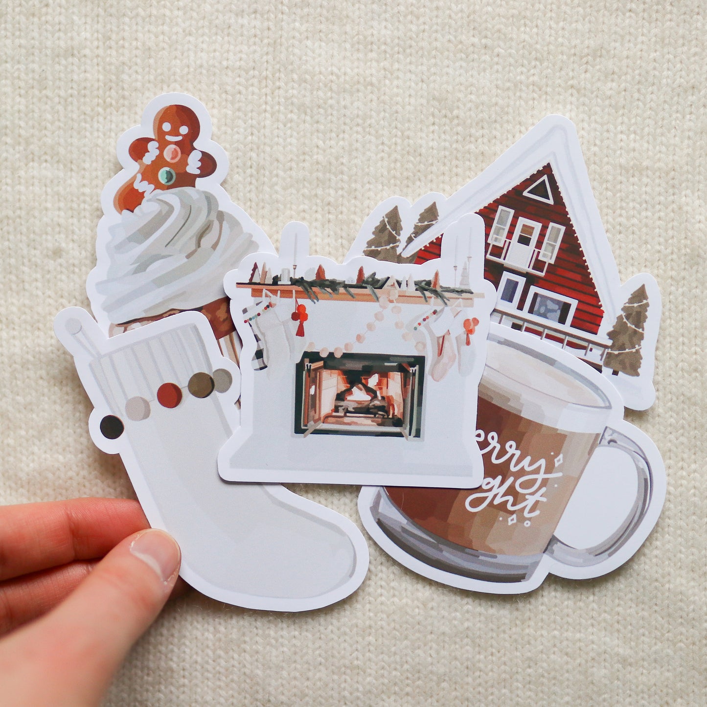 Cozy Christmas Sticker Bundle