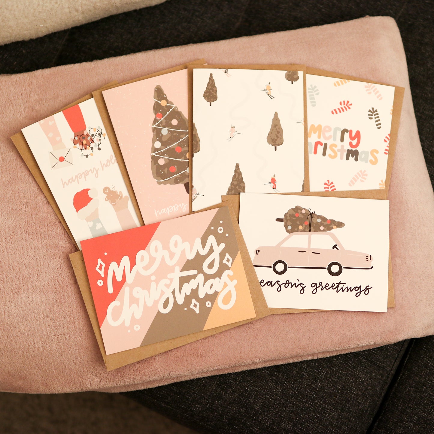 Trendy Christmas Card Bundle