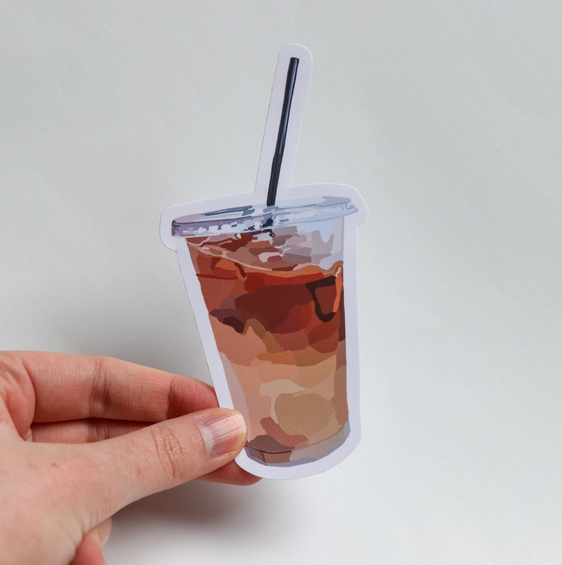 Iced Coffee Sticker