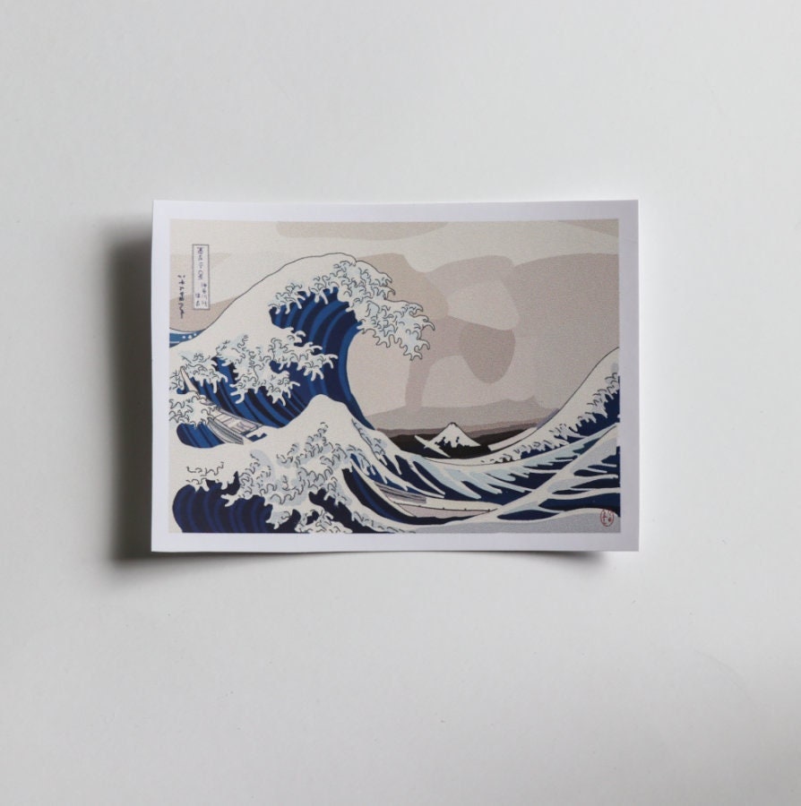 The Great Wave off Kanagawa Sticker