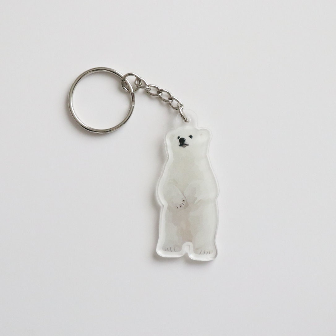 Polar Bear Keychain