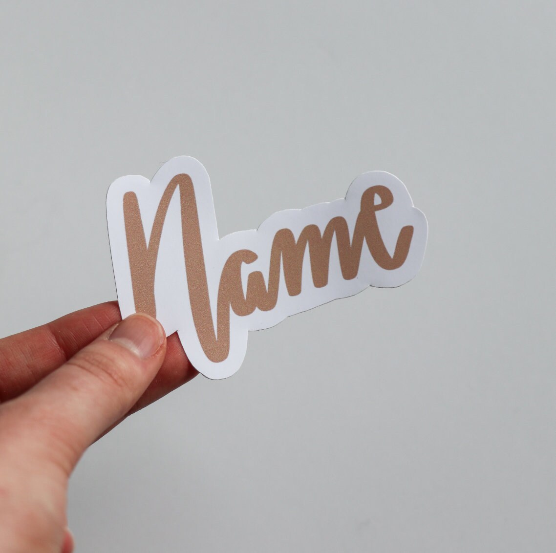 Custom Name Sticker