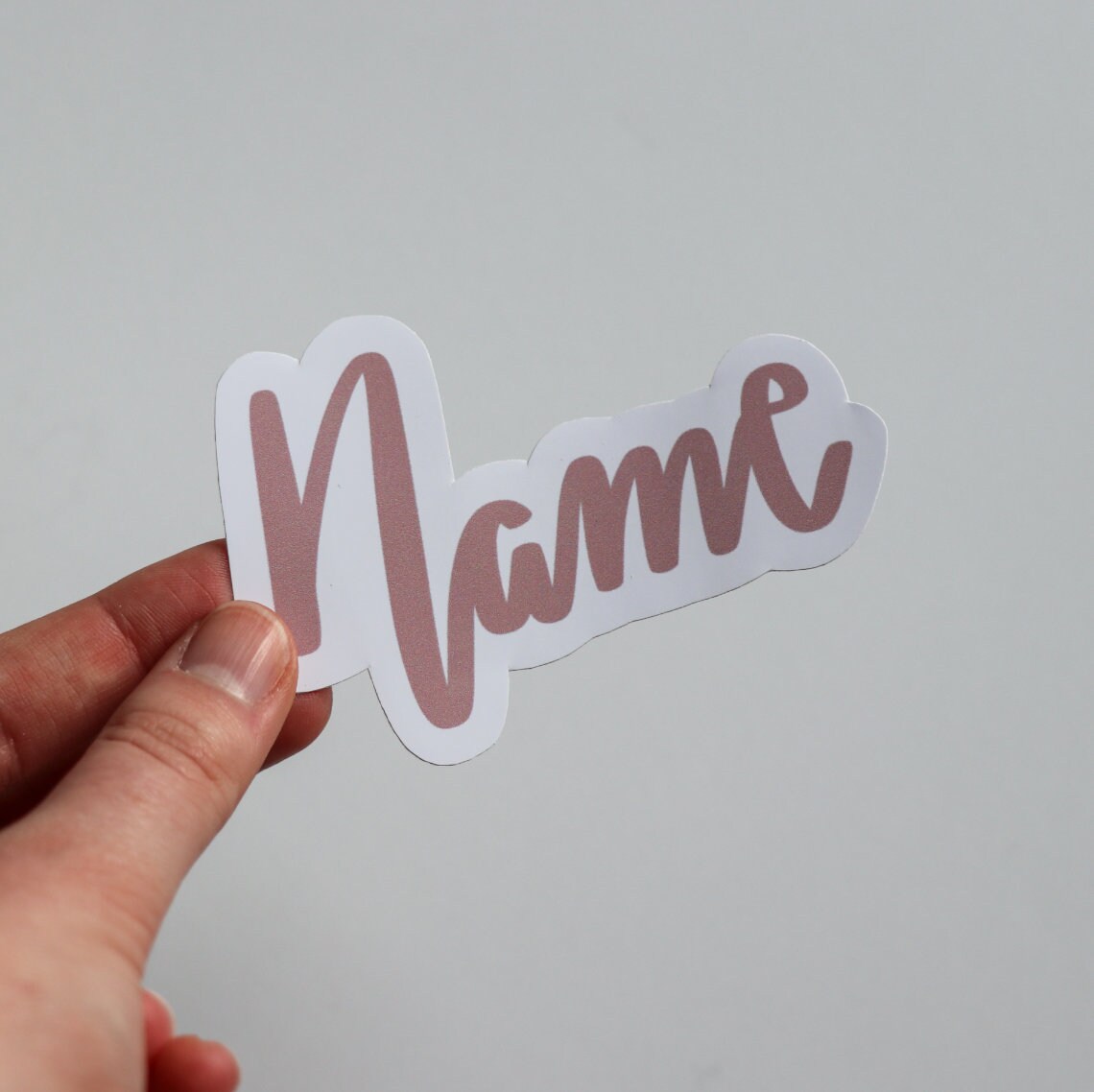 Custom Name Sticker