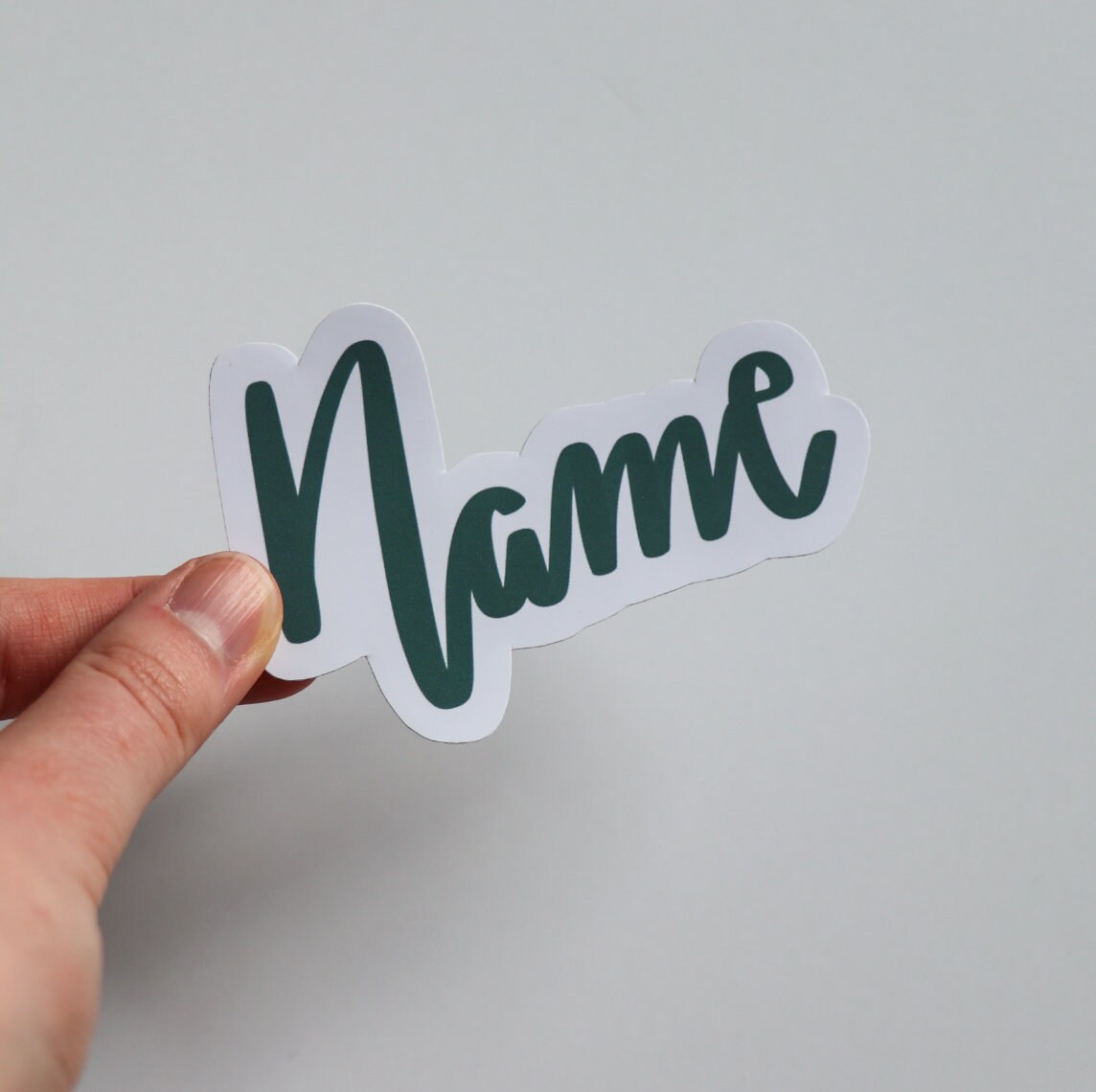 Custom Name Sticker