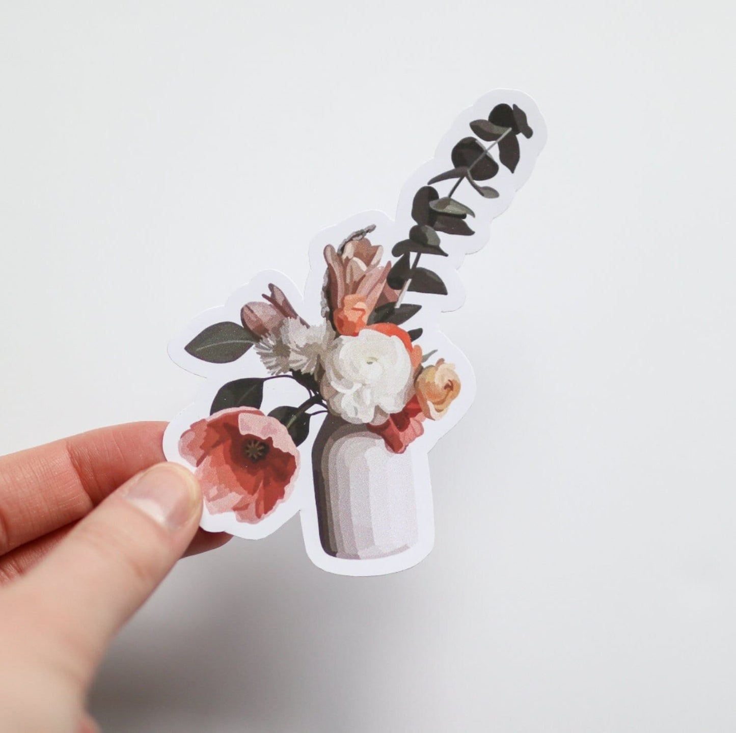 Colourful Flower Bouquet Sticker