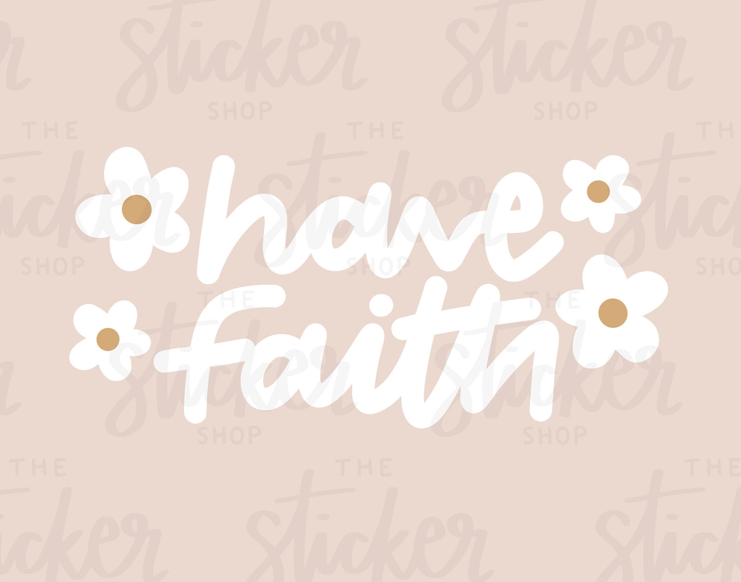 Have Faith Aesthetic Printable Wall Art Digital Files | Download Digital Print Illustration, Christian Wall Art, Printable Art, Christian