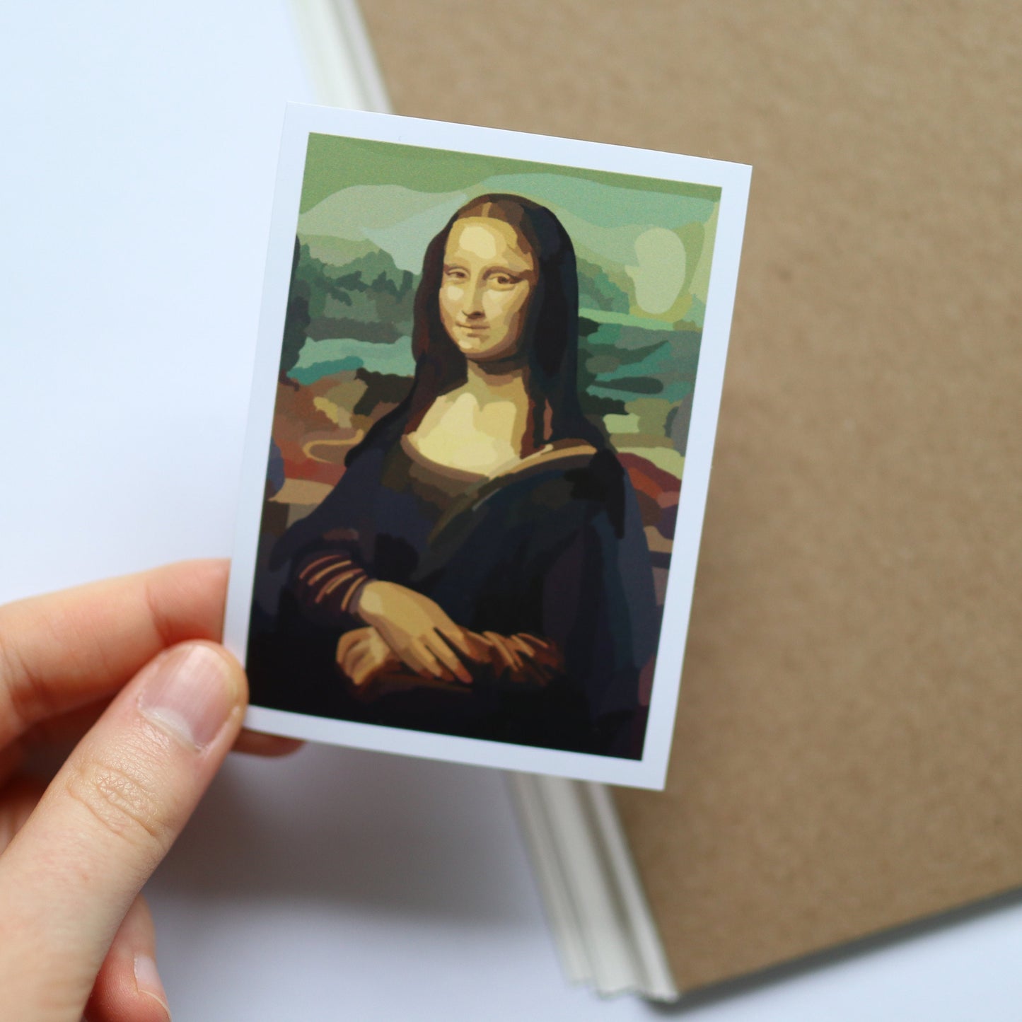 Famous Art Sticker Pack (Includes 5 stickers) | Laptop Decal, Notebook, Trendy Stickers