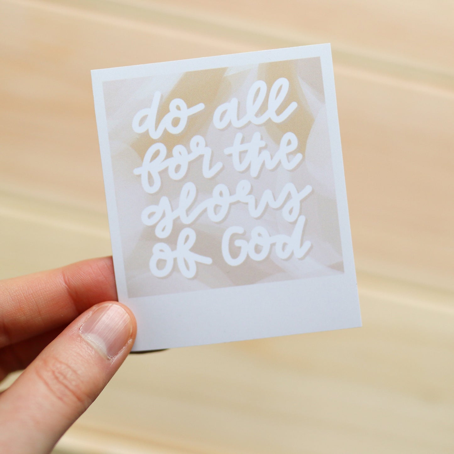 Bible Verse Christian Sticker Pack (Includes 5 stickers) | Laptop Decal, Notebook, Trendy Stickers