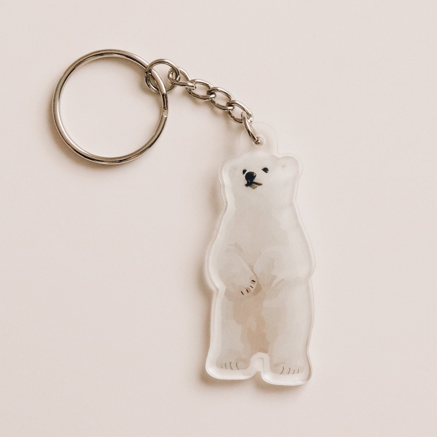 Polar Bear Keychain