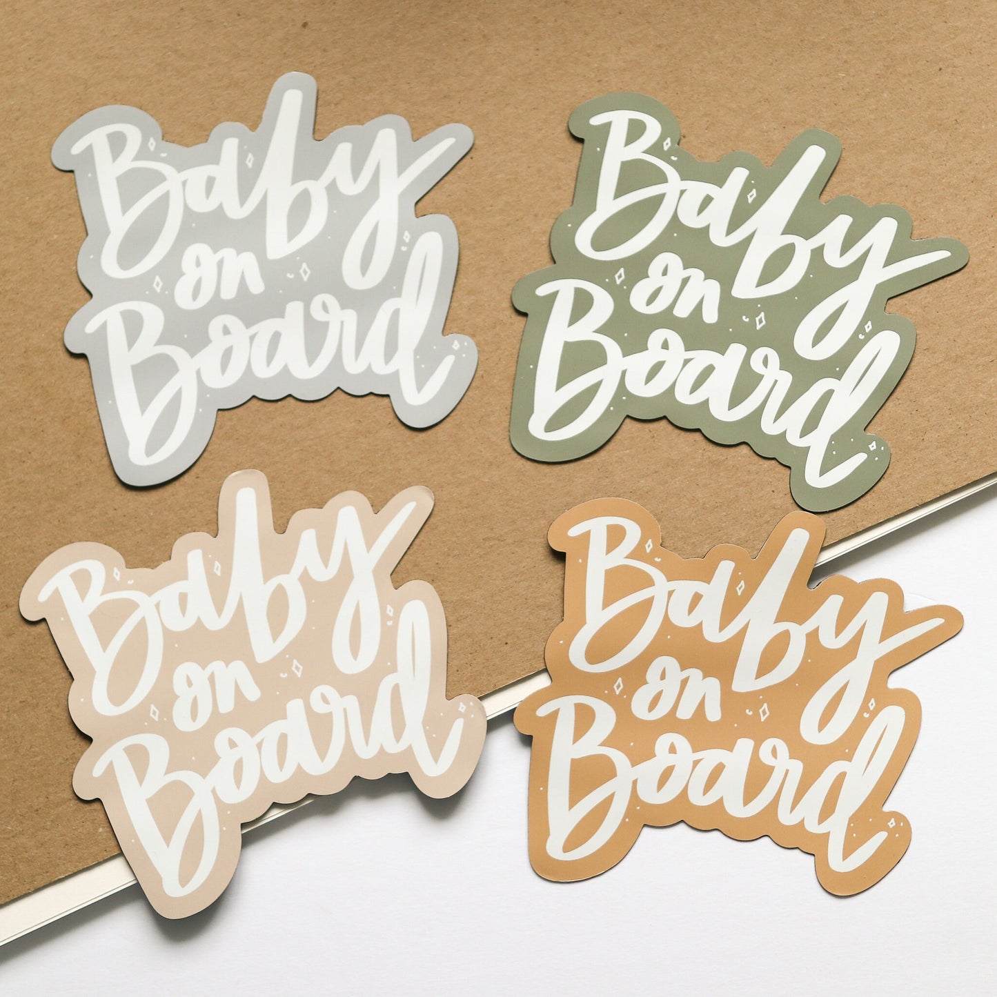 Baby on Board Car Bumper Magnet | gift idea Car Magnet Decal | Decorative Car Magnet | Car Decal 6" | New mom gifts magnets car decal mother