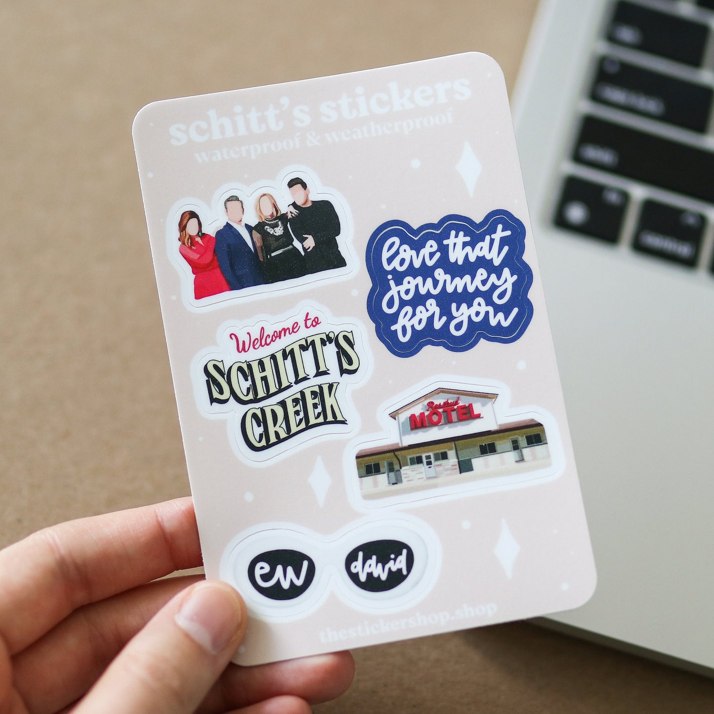 Mini TV Show Stickers | Waterproof, gift idea, sticker sheet, stickersheet, cute, trendy, mini water bottle stickers