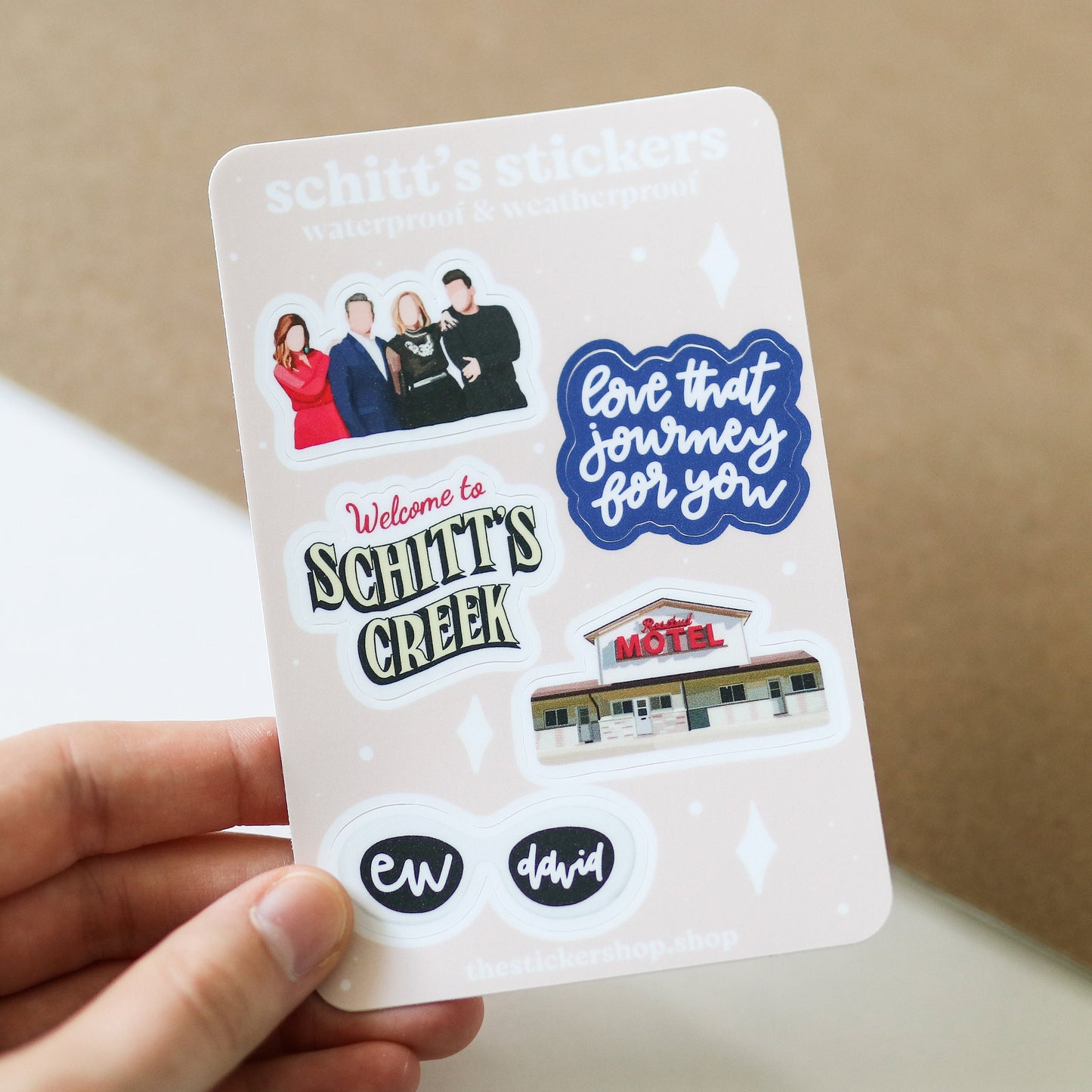 Mini TV Show Stickers | Waterproof, gift idea, sticker sheet, stickersheet, cute, trendy, mini water bottle stickers