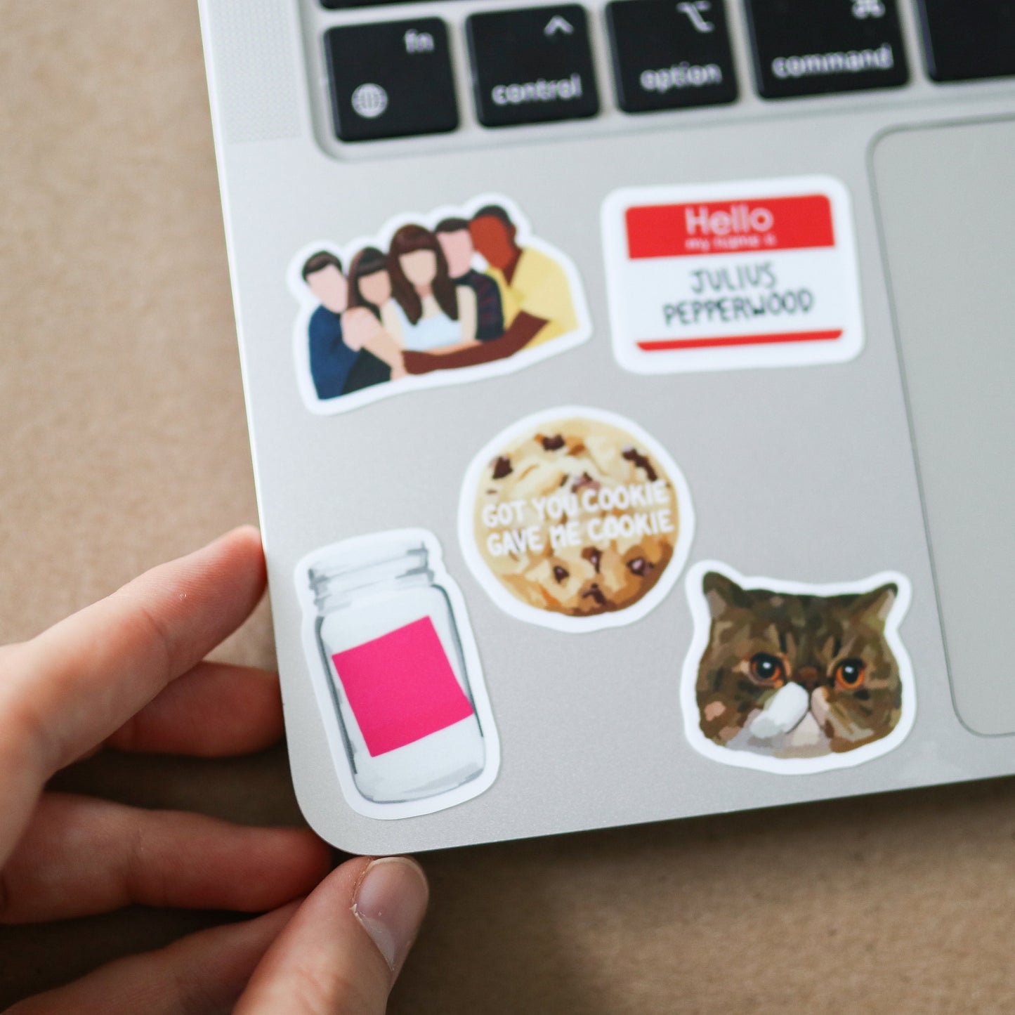 Mini Tv Show Stickers | gift idea New, Jess, Nick, Winston, Tv show, sitcom, girl