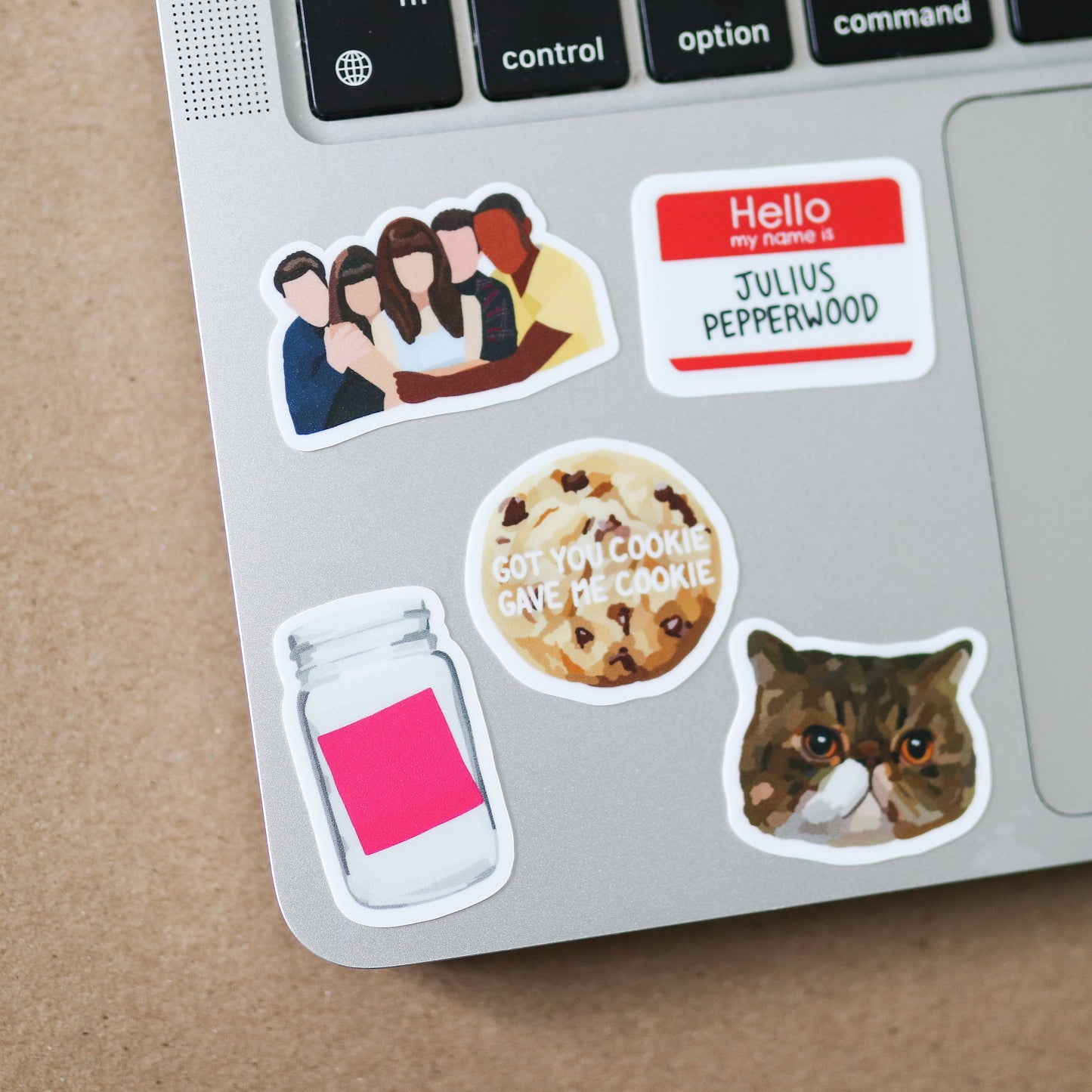 Mini Tv Show Stickers | gift idea New, Jess, Nick, Winston, Tv show, sitcom, girl