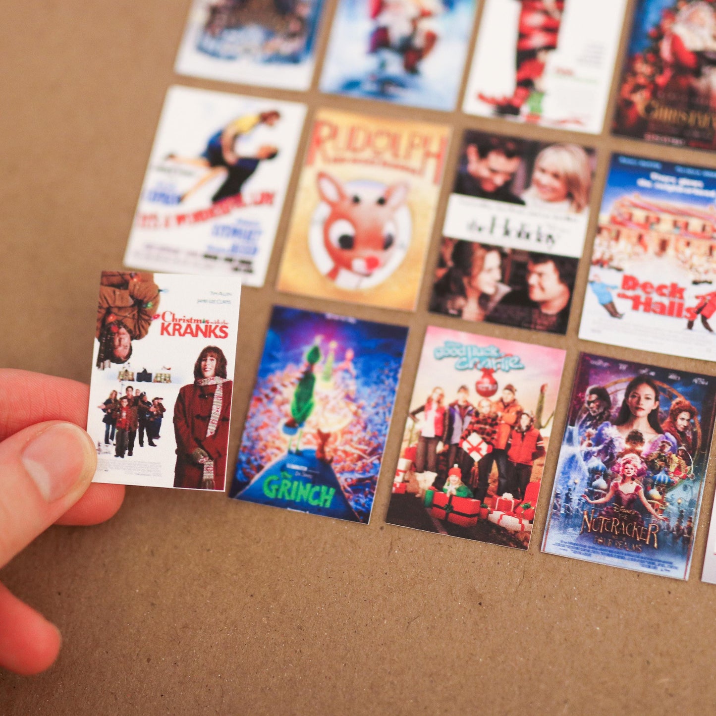 Christmas Movie Mini Movie Poster STICKERS (set of 35 mini stickers) | Christmas posters, mini, gift idea, mini stickers, gift idea, advent