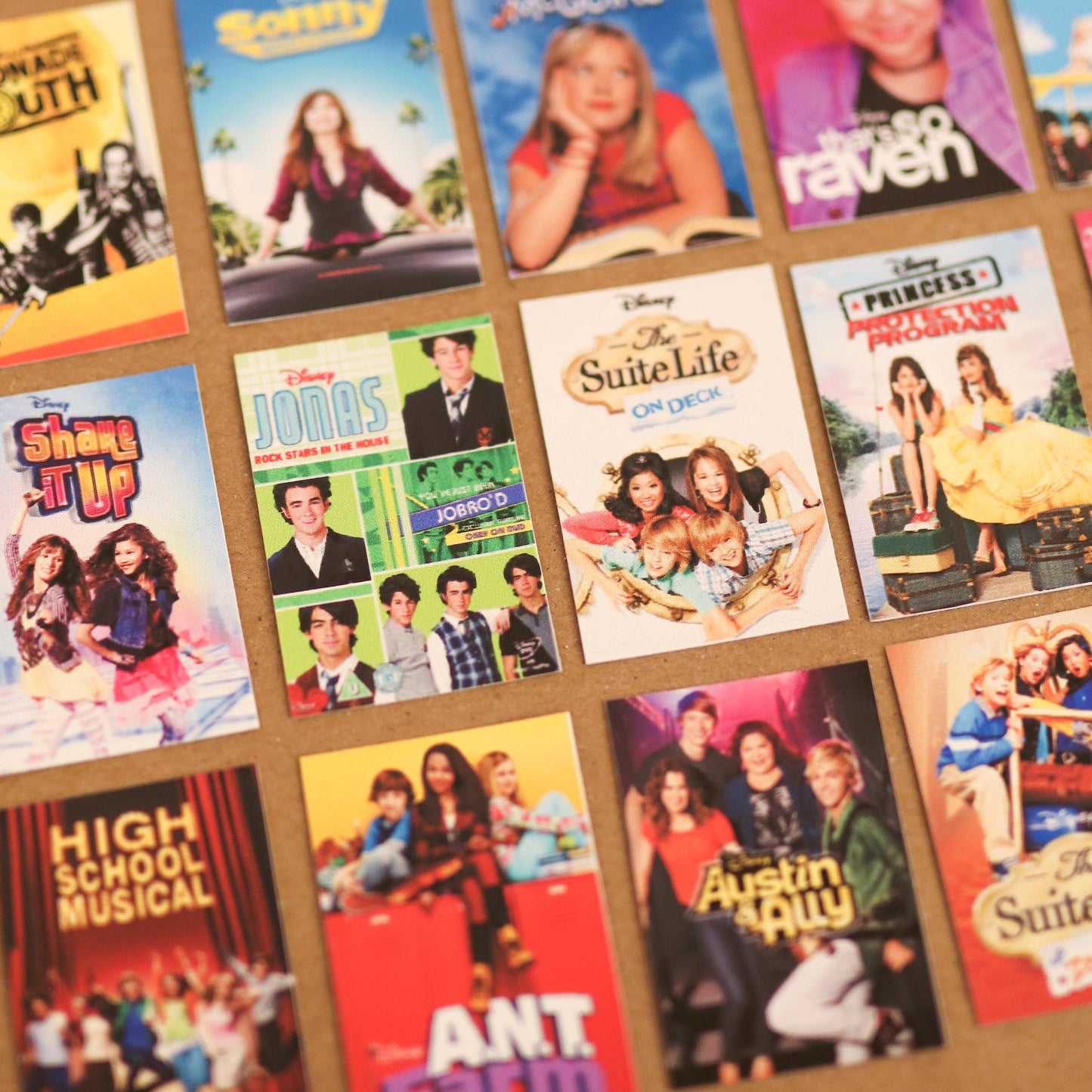 Nostalgic TV show poster STICKERS (set of 20 mini stickers) | posters, mini, gift idea, mini stickers, gift idea
