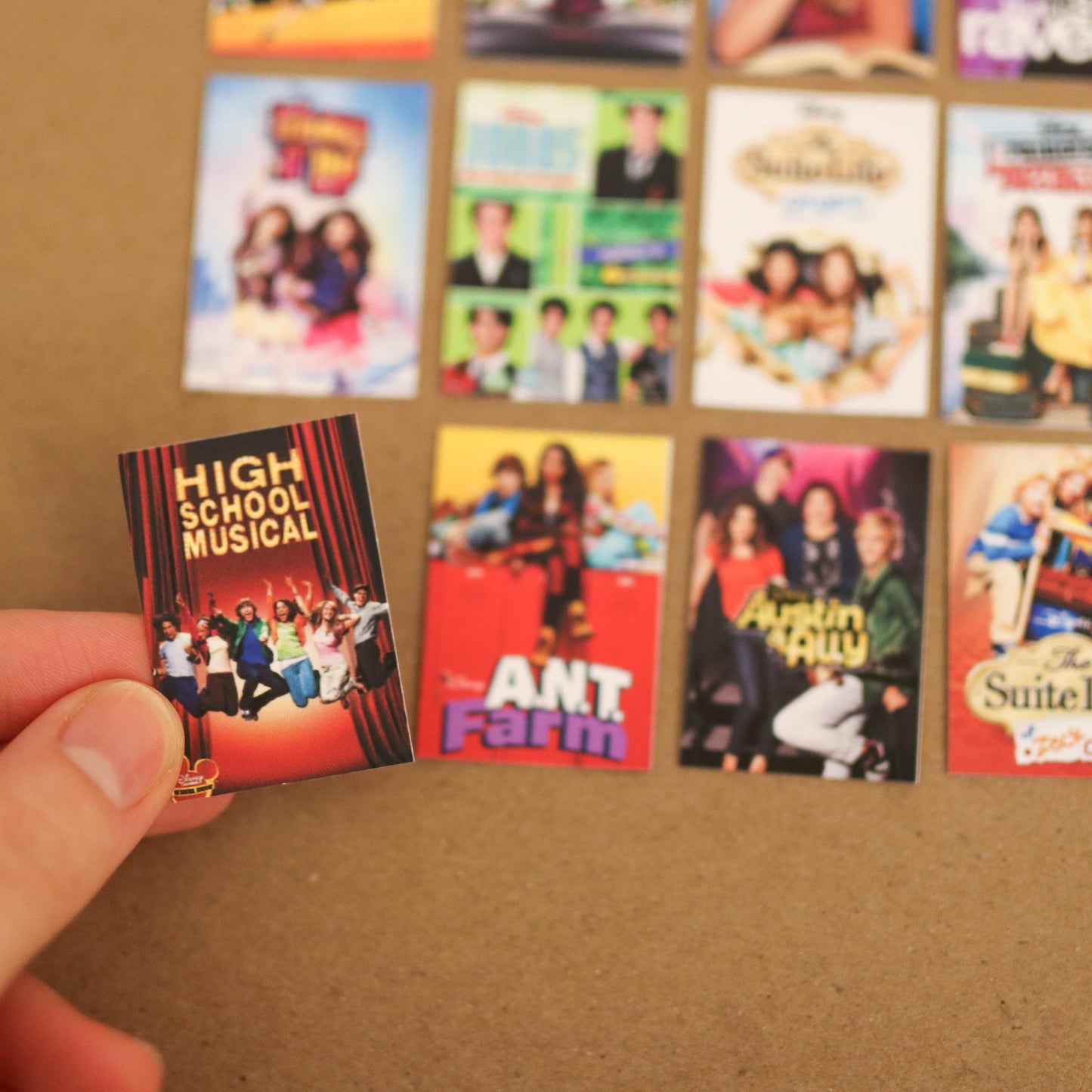 Nostalgic TV show poster STICKERS (set of 20 mini stickers) | posters, mini, gift idea, mini stickers, gift idea