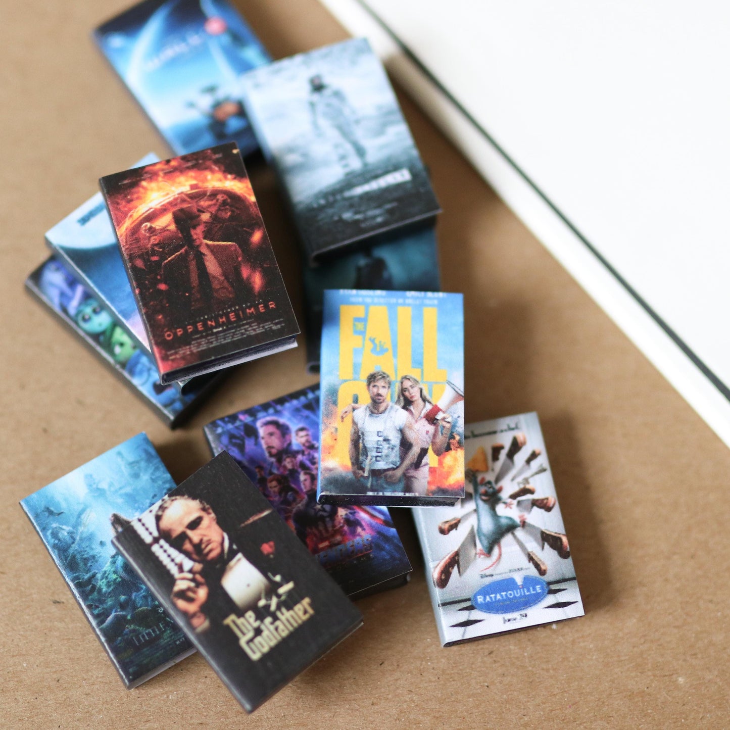 Handmade CUSTOM MINI Movie VHS DVDs | movie lover, theatre, Miniature, tiny dvds, customizable, small dollhouse, choose your own,