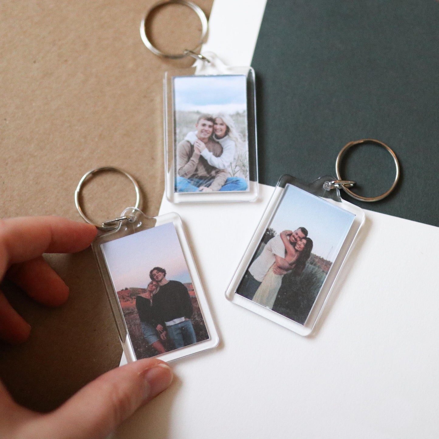 CUSTOM Couple Photo Keychains | wedding, anniversary gift, cute, mrs mr, bridal gift, couple, custom gift idea, choose your own, photo gift