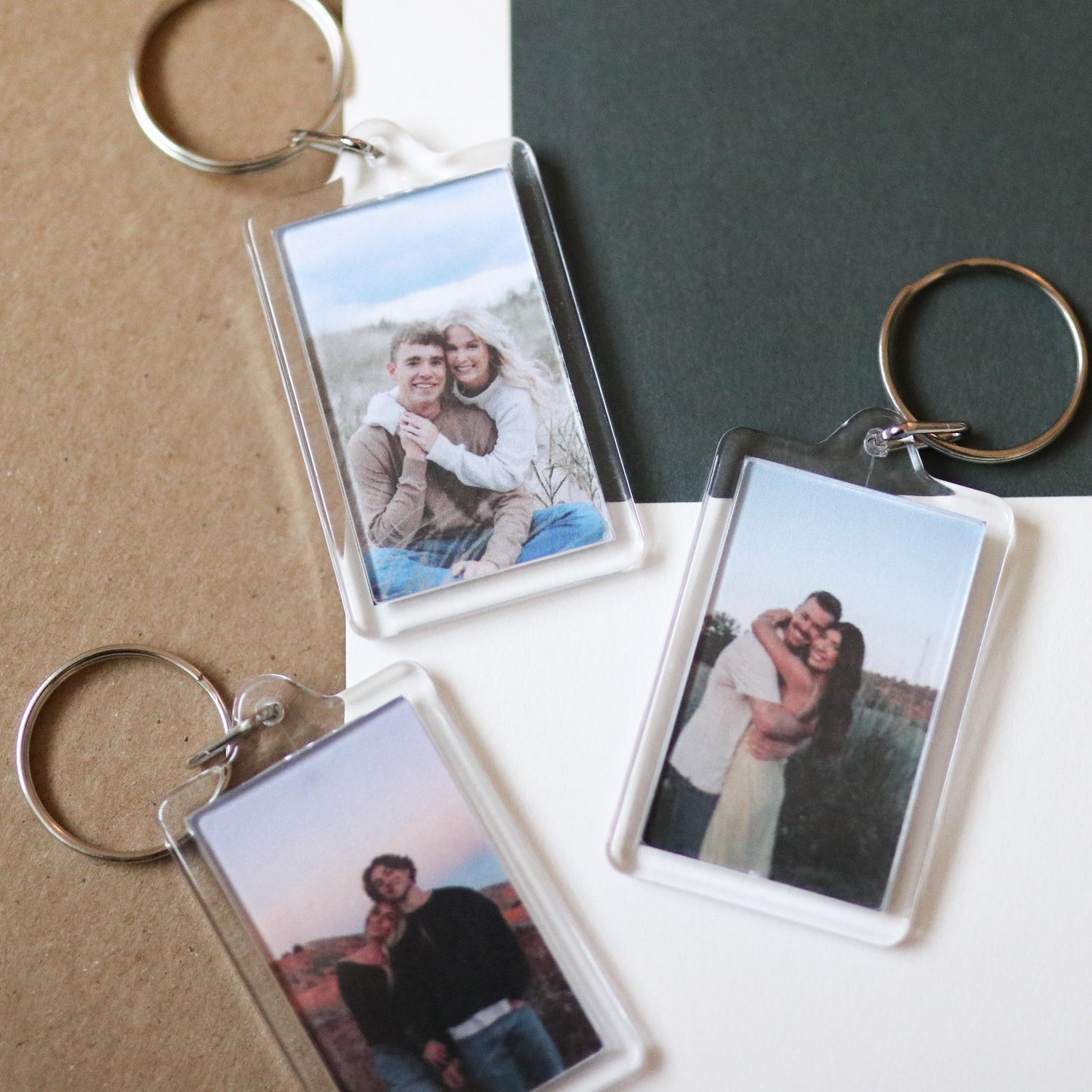 CUSTOM Couple Photo Keychains | wedding, anniversary gift, cute, mrs mr, bridal gift, couple, custom gift idea, choose your own, photo gift