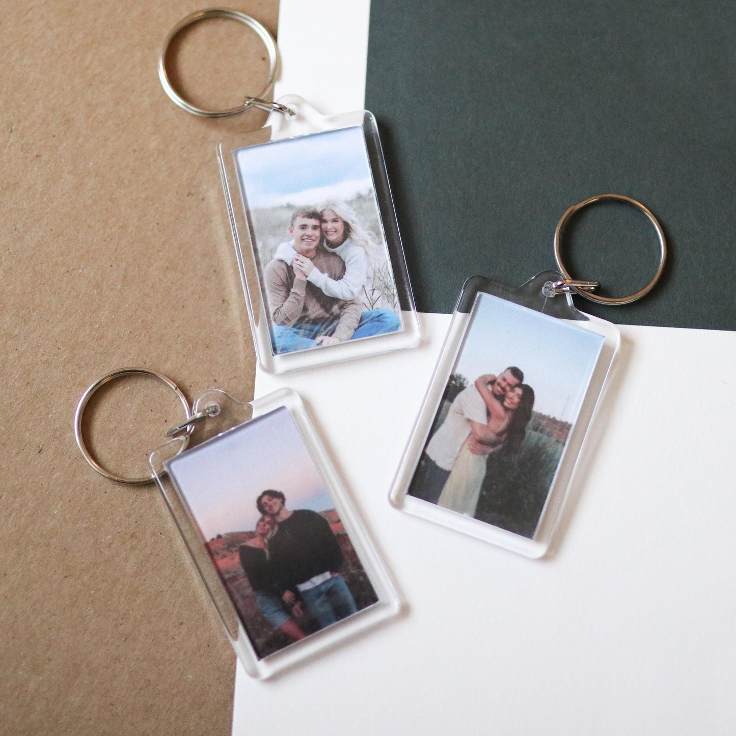 CUSTOM Couple Photo Keychains | wedding, anniversary gift, cute, mrs mr, bridal gift, couple, custom gift idea, choose your own, photo gift