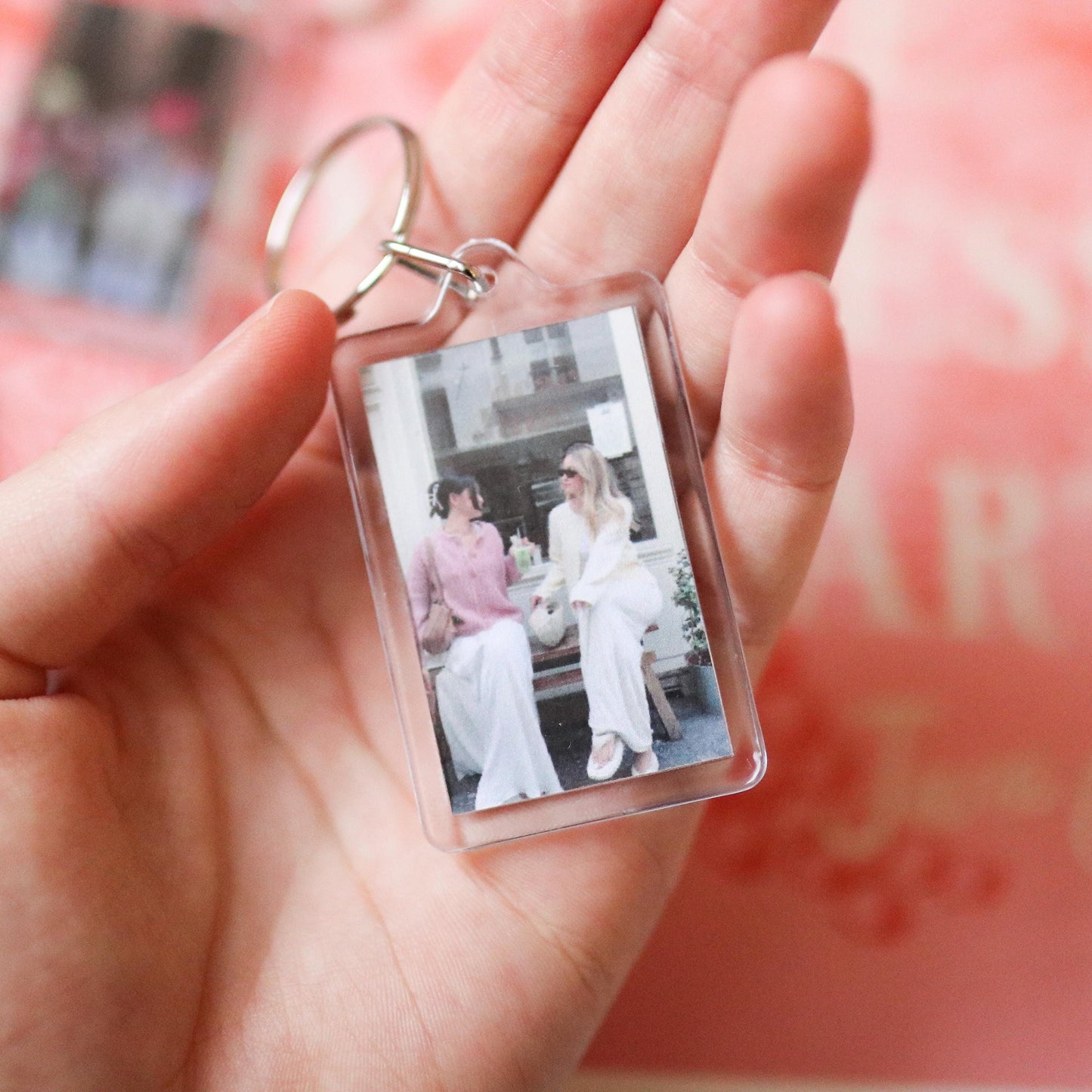 CUSTOM Bridesmaid Photo Keychains | bachelorette, bach gift, cute, bridal gift, couple, custom gift idea, choose your own, photo, wedding