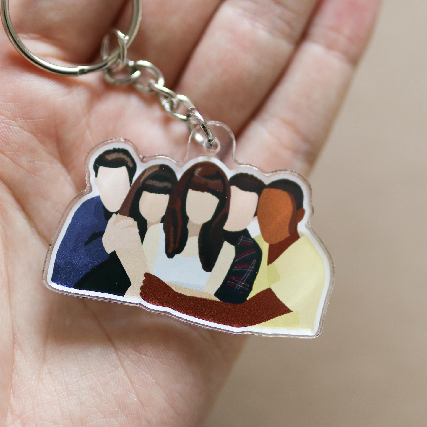 TV Show Acrylic Keychain