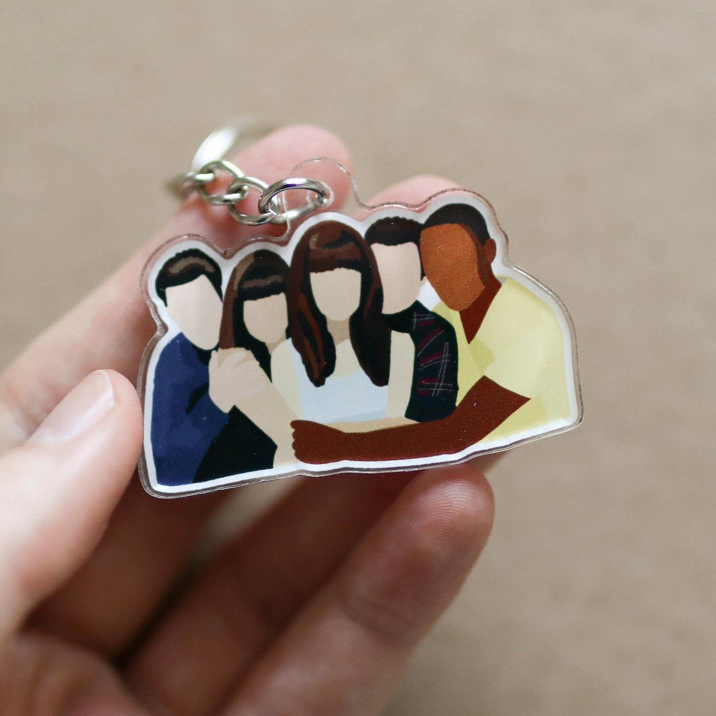 TV Show Acrylic Keychain