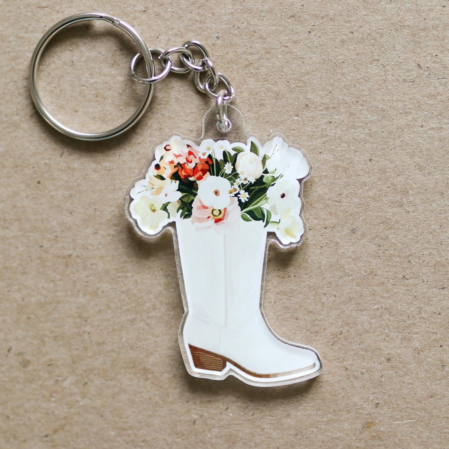 Boot Acrylic Keychain