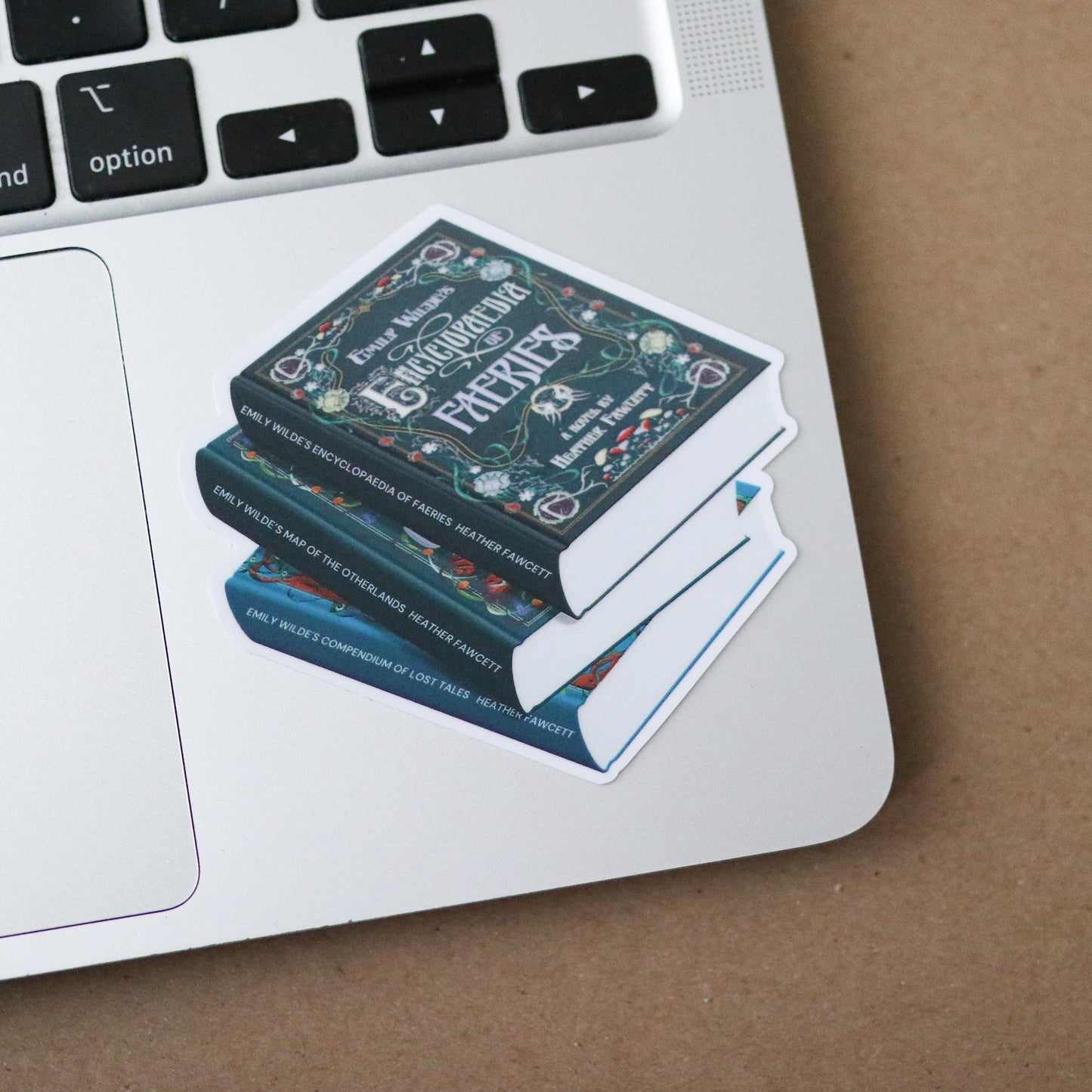 Emily Wilde Book Stack Sticker