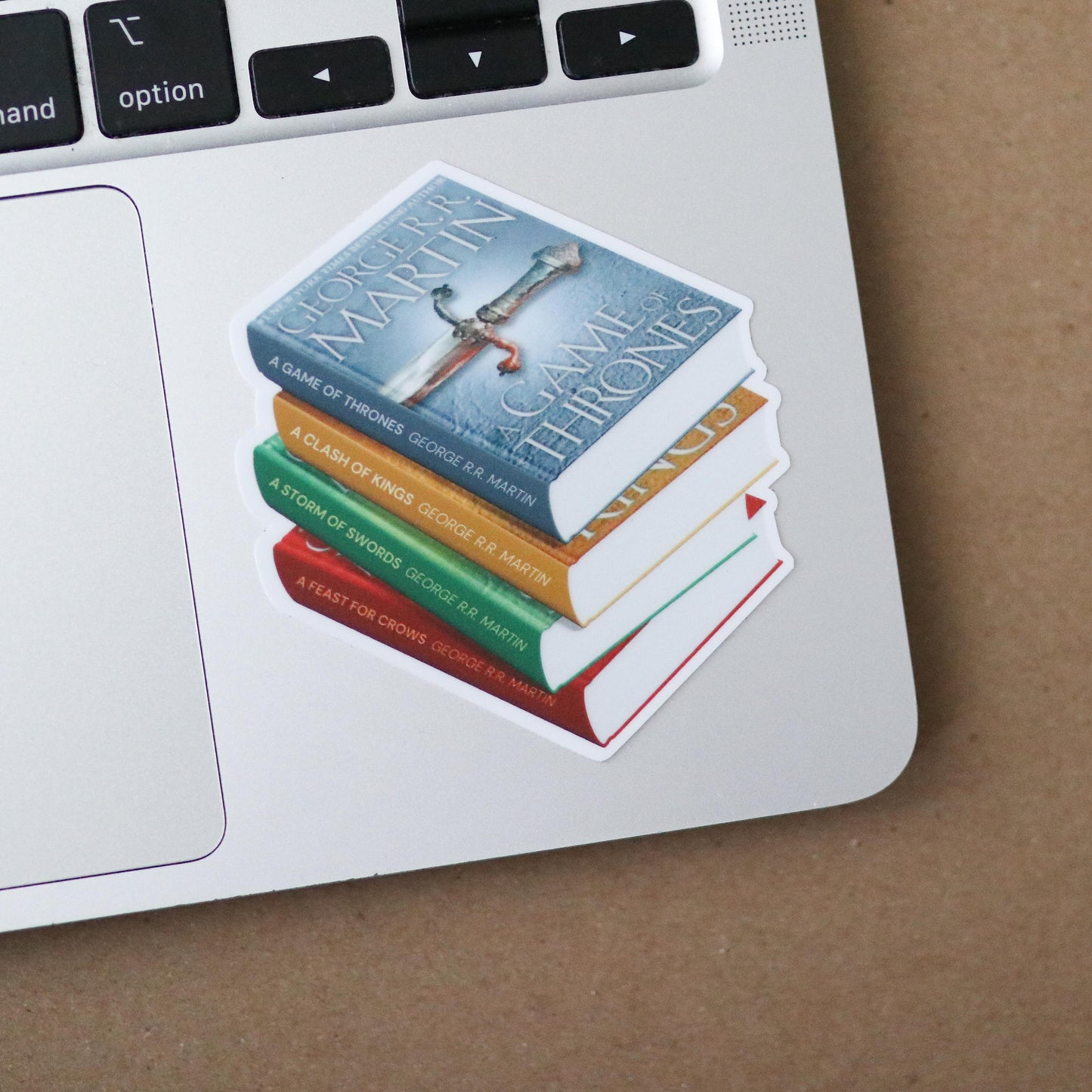 Game of Thrones Book Stack Sticker