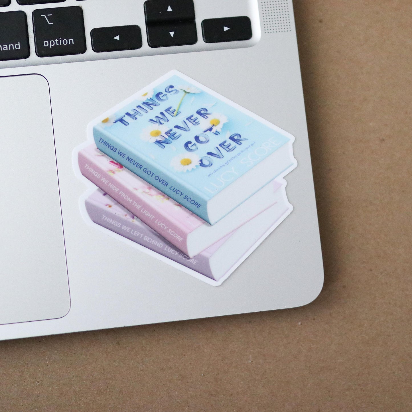 Knockemout Book Stack Sticker
