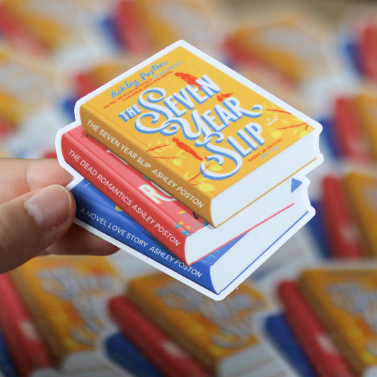 Ashley Poston Book Stack Sticker