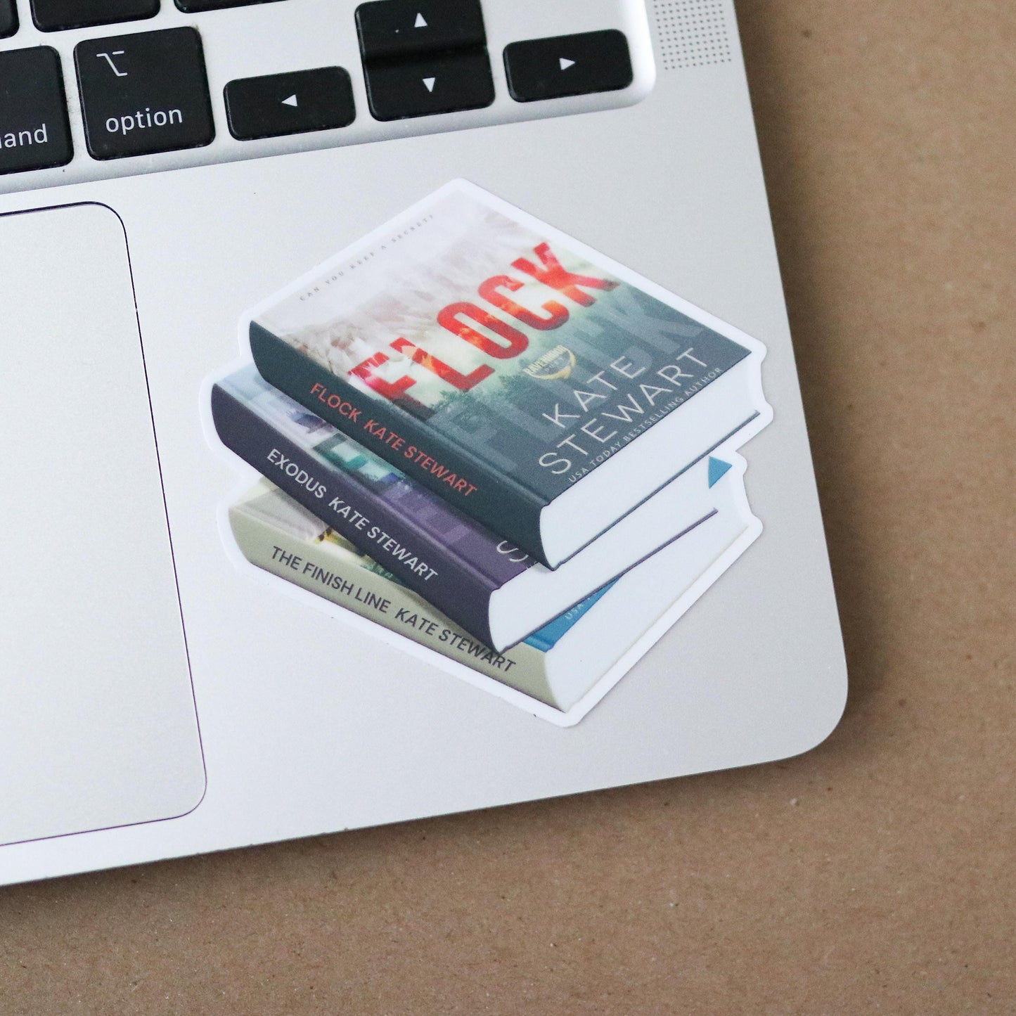 The Ravenhood Book Stack Sticker