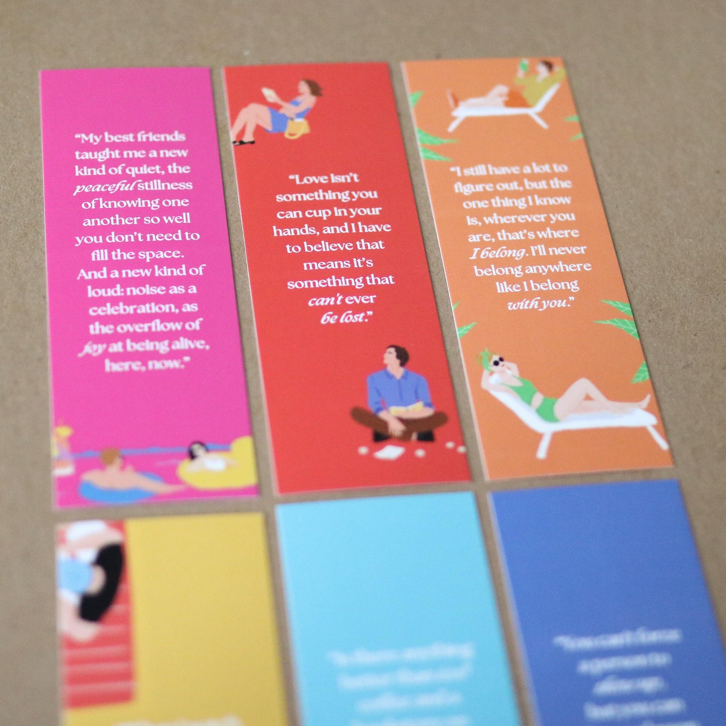 Emily Henry inspired Bookmarks