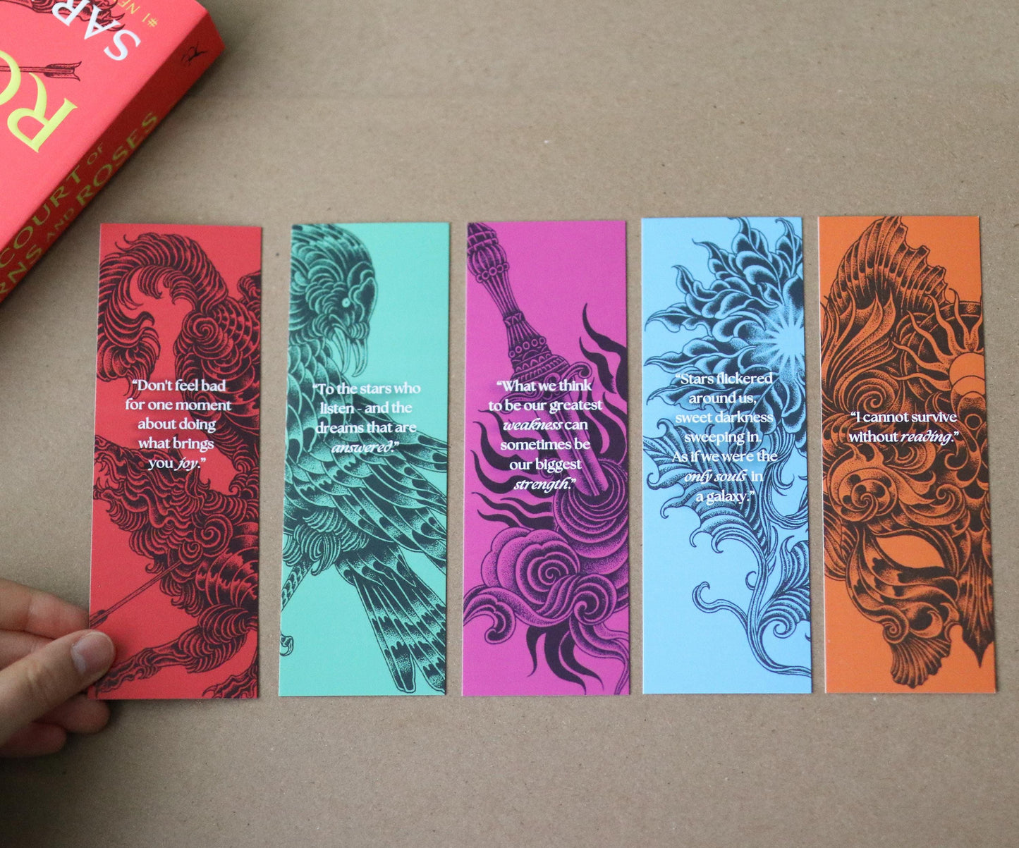 ACOTAR inspired Bookmarks