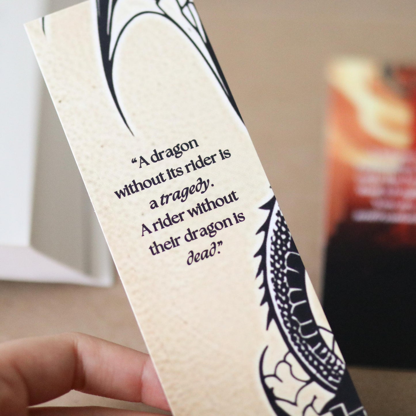 Fourth Wing Empyrean Inspired Bookmarks