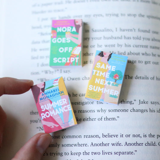 Handmade MINI Nora Goes Off Script Books (set of 3 mini books)