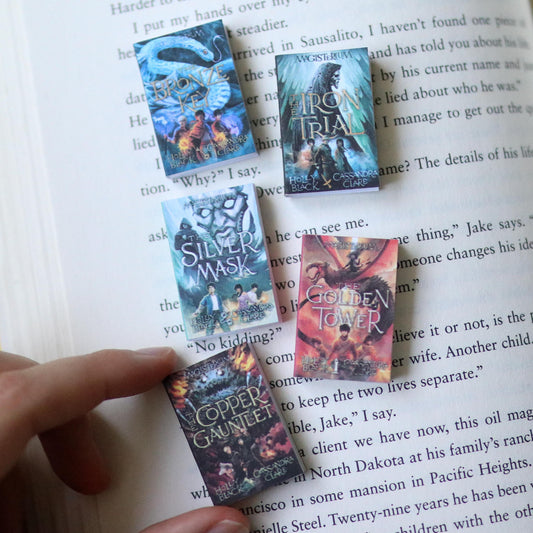 Handmade MINI Magisterium Books (set of 5 mini books)