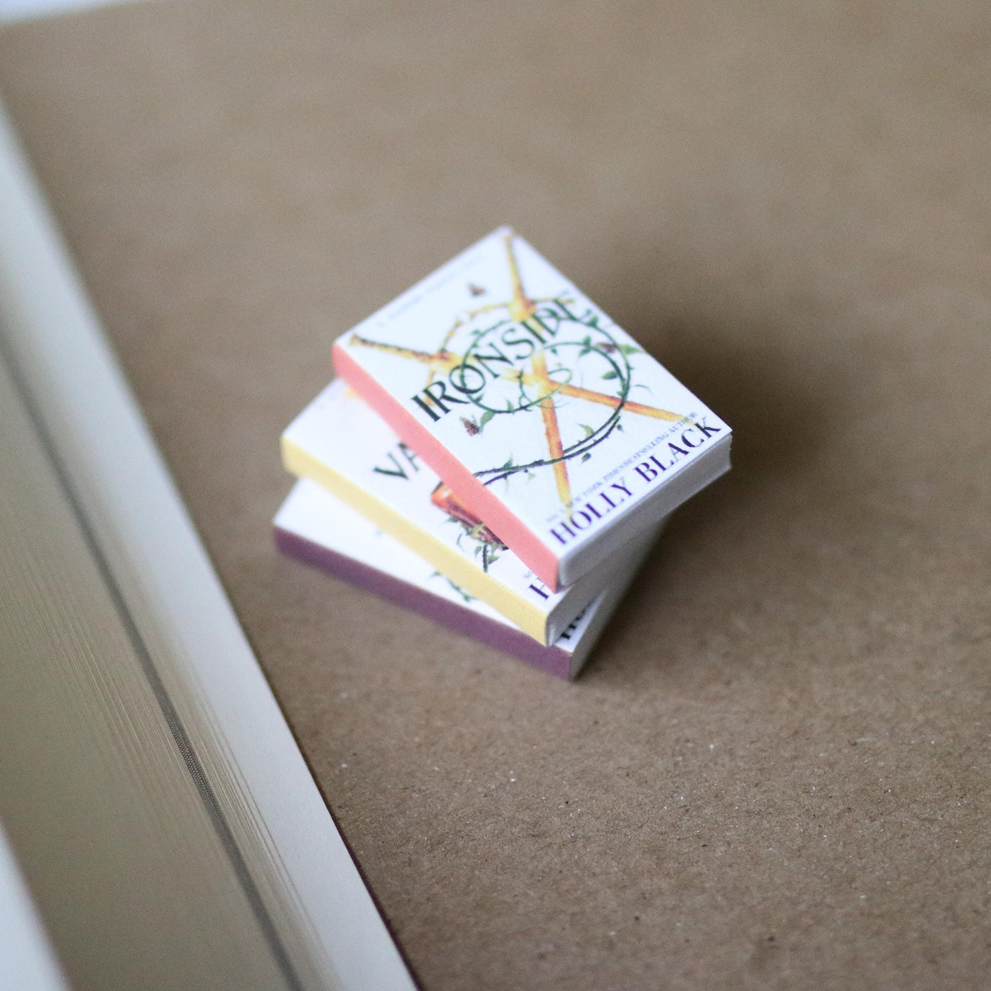 Handmade MINI Modern Faerie Tales Books (set of 3 mini books)