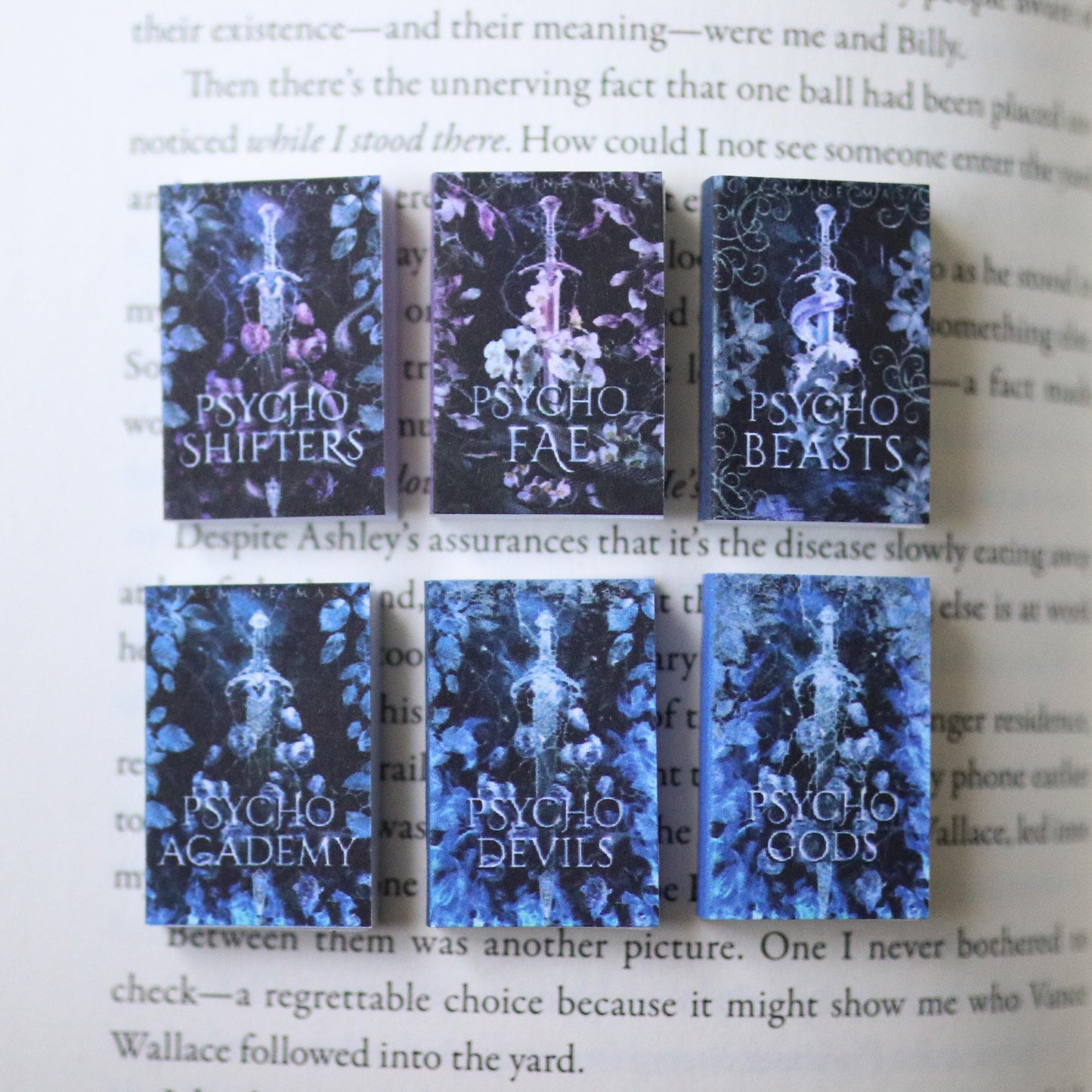 Handmade MINI Cruel Shifterverse Series Books (set of 6 mini books)