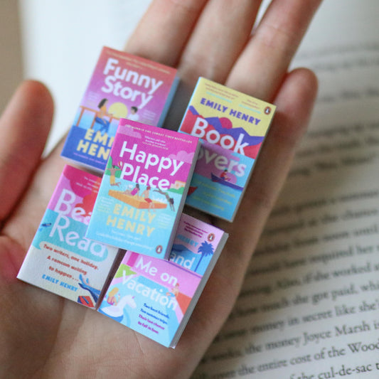 Handmade MINI Special Edition Emily Henry Books (set of 5 mini books)